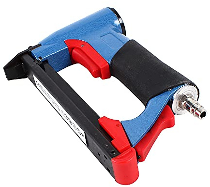 Agrafeuse à air comprimé, pistolet à clouer pneumatique pour agrafes et clous de roue, outil professionnel pour la fabrication de meubles, le rembourrage, le travail du bois et les projets de