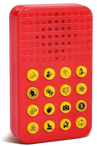 LUKIUP Macchina per Suoni Divertenti Scatola Sonora con 16 Effetti Divertenti per Scherzi Funny Sound Generator Giocattolo di Intrattenimento Adulti Bambini Feste Momenti Comici