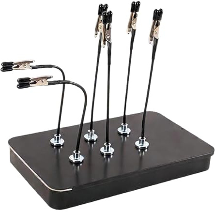 Gxdqxxd 15-piece Model Painting Stand with Spray Paint, Metal Base, Clamp Base, Clip Modeling Tool for Hobbyists, DIY Enthusiasts, Gift, 15 pieces Clip