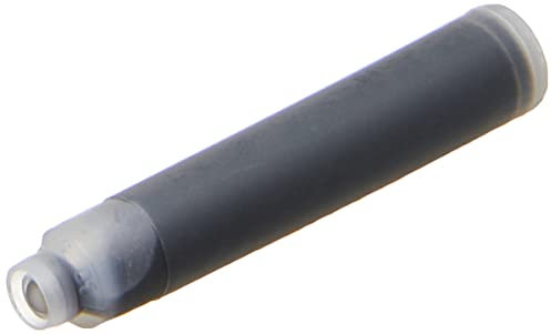 Jacques Herbin 20144T - A box of 6 ink cartridges for fountain pens and rollerball pens (packaging-free product - zero-waste objective), - Lie De The colour