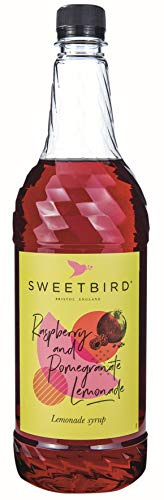 Sweetbird Raspberry & Pomegranate Lemonade Syrup (1 litre) - Vegan Friendly