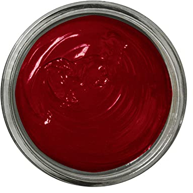 Famaco 50ml Red Rouge Leather Deluxe Boot and Shoe Cream Polish With Polishing Duster - Long Lasting Shine Protector Kit for Boots and Shoes