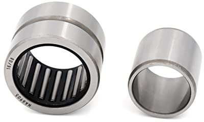 KOVNOVI 2 pièces NA6905 roulement à Aiguilles avec Brides avec Bague intérieure Taille 25x42x30mm roulements