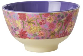Rice Melamin Schüssel klein - Swedish Flower Print