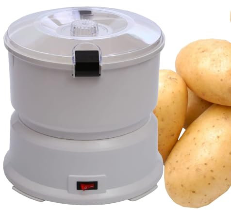 Máquina peladora automática de patatas, máquina peladora rotativa multifuncional para cocina, lavadora portátil, máquina peladora eléctrica de patatas