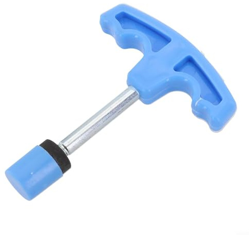 Vidonergy Lochöffner-Werkzeug für PE-Rohr-Bypass-Lochstanzer, manueller Bohrer für Forstbewässerung und landwirtschaftliche Anwendungen, 16 mm T-Form mit stabiler Kunststoff- und Eisenkonstruktion (16