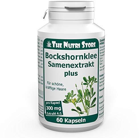 Bockshornklee 300 mg Samenextrakt plus vegane Kapseln 60 Stk.
