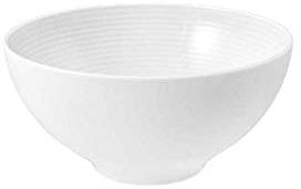 SELTMANN WEIDEN Schale - Schüssel - Durchmesser 15,7 cm - Höhe 7,6 cm - Beat - Form: Rund mit Rillenrelief - moderner Stil - Weiß