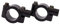 25mm Par de base soporte adaptador de manillar para moto bike espejo Bicicleta Negro 8mm