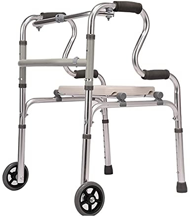 Upright Walker rollator Stand Up Folding Heavy Duty Walking Assist Leichter und Faltbarer Transportstuhl, geeignet für Menschen mit eingeschränkter Mobilität und Senioren mit Behinderung