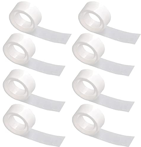 KINDOYO 800 Piezas Puntos de Pegamento de Globos - Cinta Puntos de Adhesivo de Doble Cara Puntos de Pegamento Extraíbles para Bodas Cumpleaños Decoraciones de Globos de Fiesta (8 Rollos)
