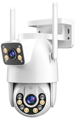 Cámara de Videovigilancia JTZ-9697QJ/PRO Tipo Gun-Ball con Doble Sensor 3MP, Codificación H.265, Visión Nocturna Inteligente IR-CUT, Seguimiento de Objetos, Almacenamiento de 256GB, Conectividad Wi-Fi