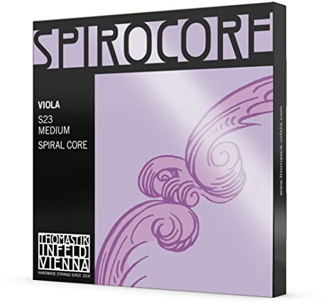 Thomastik Corda per Viola 4/4 Spirocore - corda Do nucleo spirale rivest. argento, media