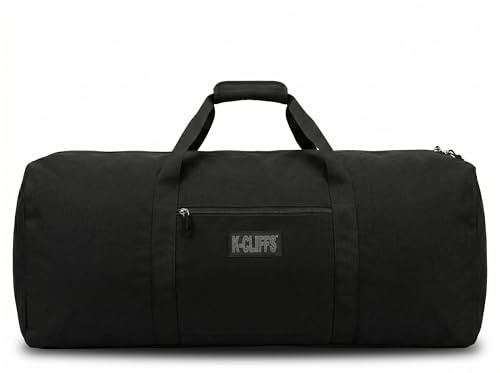 Slitstark lastduffel stor sportutrustning trumset utrustning hårdvara resväska takräcke väska, Svart, 30 x 15 x 15