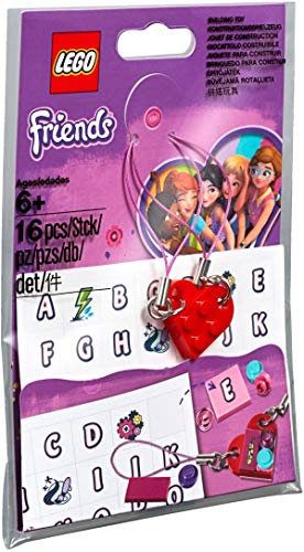 LEGO Friends Creative Bag Charms - Share your heart with your best friend and let them know how special they are!