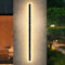 ANKBOY Außenwandleuchten LED Garten Wandleuchte IP65 Wasserdicht 3000K Warmweiße Licht Lineare Wandleuchte Aluminium-Druckguss Acryl Lampenschirm für Außen Terrasse Garage Haustür (100CM/ 32W)
