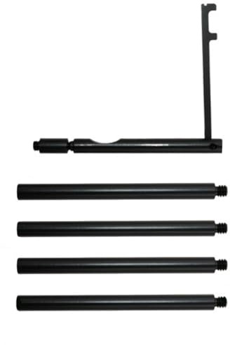 Poteaux de lampe pliables en alliage d'aluminium pour camping, extérieur, pêche, support de fixation pour lampion réglable