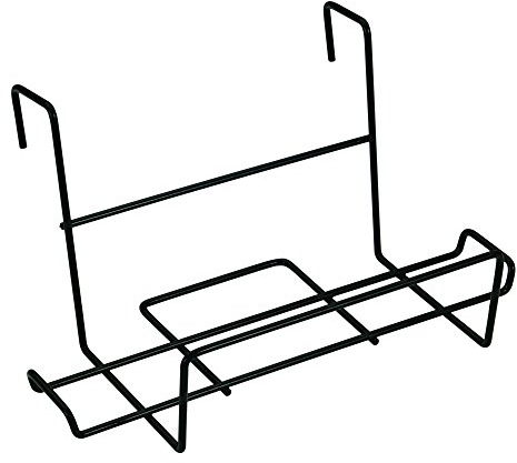 Sauvic 03240-Blumenkastenhalter, kunststoffbeschichtet schwarz, 40 x 18 cm., 40X18CM