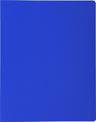 Exacompta 88210e 10er Pack Premium Sichtmappe OPAK aus blickdichtem Kunststoff DIN A5 mit 20 Klarsichthüllen, 40 Sichten, farbig sortiert, Aktenhülle, Prospekthülle