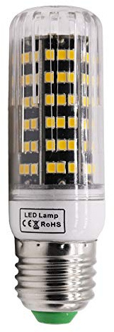 Mengjay® 1 Stück LED Lampe E27 9W, ersetzt 70W Glühbirnen, 2700-3200 Kelvin warmweiss Glühlampe Birne Tropfen LED-Glühlampen Leuchte 560LM 230V 220V 112LED 2835 SMD