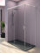 Mampara de Ducha Angular - 2 Hojas fijas + 2 Puertas Correderas - Modelo Sibila Q4 (85 x 100)