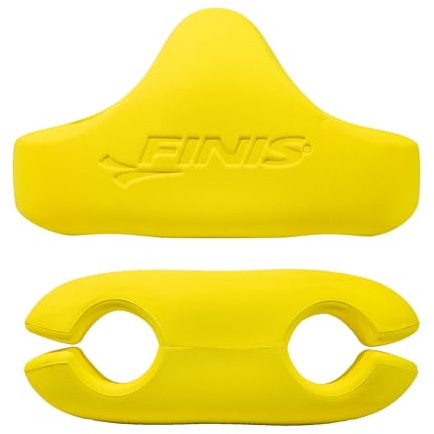 FINIS Ankle Buoy for Competitive Swim Training, Yellow, Adult