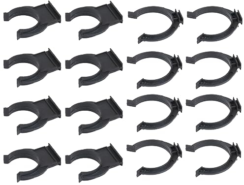SULIUDAJI 16 Pcs Clips De Zócalo De Cocina,Clip De Rodapié,Clip De Fijación para Listón De Zócalo,para Zócalo De Cocina para Sofás, Mesas, Camas, Soportes De TV, Armarios Y Otros Muebles