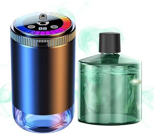 Luftrenare - luftfuktare renare | luftrenare med doftspridare | bil aromaterapimaskin | 50 ml doftkapacitet tank och eliminering