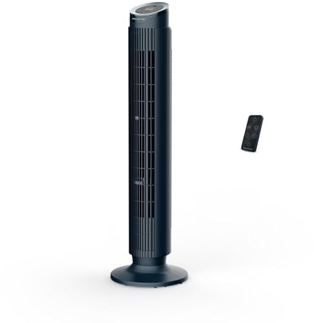 Rowenta Eole Silence Force, Ventilatore Torre, Rinfresco Potente, Estremamente Silenzioso, Risparmio Energetico, VU7050F0