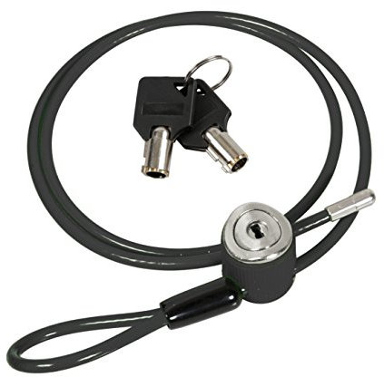 Lampa Lucchetto ANTIFURTO TORYCON Cavo di Sicurezza, 90 cm