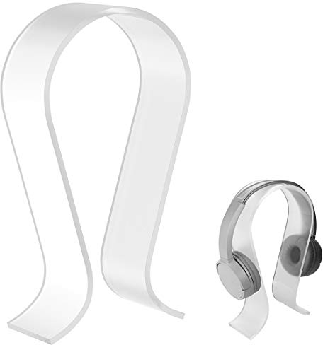 Linkidea Supporto per Cuffie, Supporto per Cuffie, Gancio per Cuffie, Accessori per PC, Supporto per Cuffie, Compatibile con Sony WH-1000XM5, Bose QC45, QC35II e Altri Auricolari On-Ear (Frosted)