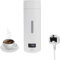 Travel Electric Kettle, 380ML Small Portable Travel Kettle with Auto Shut-Off & Boil Dry Protection, 4 Level Adjustable Temperature LCD Portable Tea Kettle for Baby Milk, Tea, Coffee