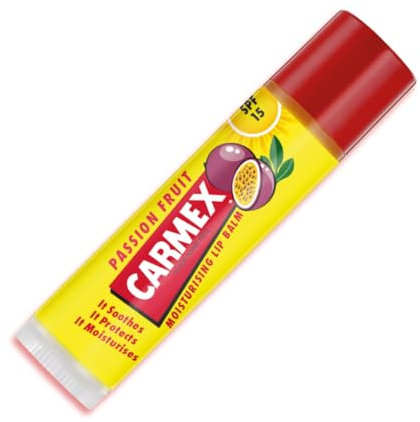 CARMEX Passionfruit Lip Balm Click Stick, Moisturising Lip Balm for Soft, Protected Lips with SPF15(4.25g – Pack of 1)