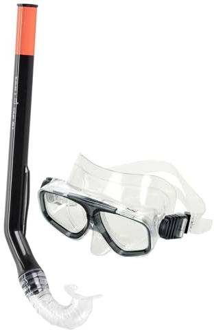 Fashy Set de esnórquel Junior para jóvenes, Humo