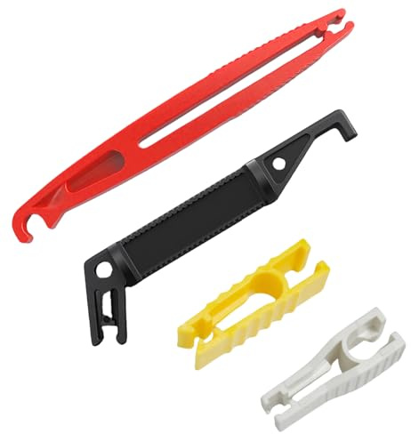 4 tiranti fusibili, 4 misure, estrattore di sicurezza auto, in plastica, per auto, moto, camion