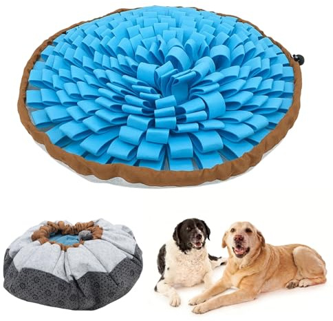 Tniytru Snuffle Mat for Dogs - Large Dog Enrichment Toys & Mental Stimulation Puzzle Feeder for Boredom, Anxiety Relief, Puppy Training, Indoor Games & Slow Feeding