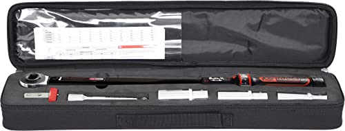 KS TOOLS 516.1905 Jeu de clés dynamométriques ERGOTORQUEbasic 1/2 , 40-200 Nm, 6 pièces