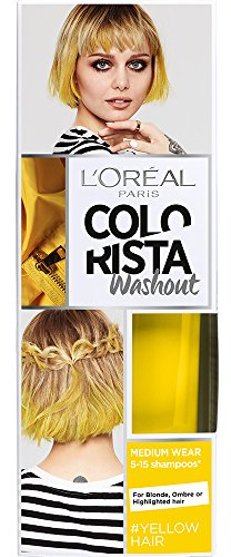 L'Oréal Paris Colorista Washout Pastel Colorazione Capelli Temporanea, Giallo (Yellow)