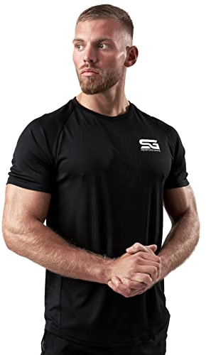 Satire Gym– Muscle Fit T-Shirt de Sport pour Homme - T-Shirt de Musculation à séchage Rapide - Vêtement de Musculation Homme – T-Shirt de Fitness Convient pour la Musculation