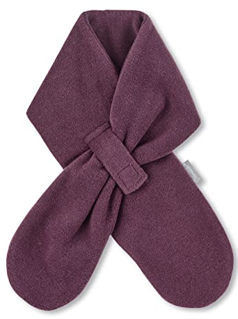 Sterntaler Unisex Baby Schal aus Microfleece, Lila, 80