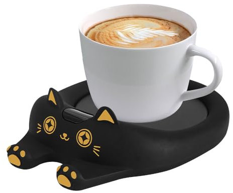 Scaldabicchieri da scrivania, scaldabicchieri con 3 impostazioni di temperatura, scaldabicchieri elettrico per caffè, tè, latte a casa o in ufficio