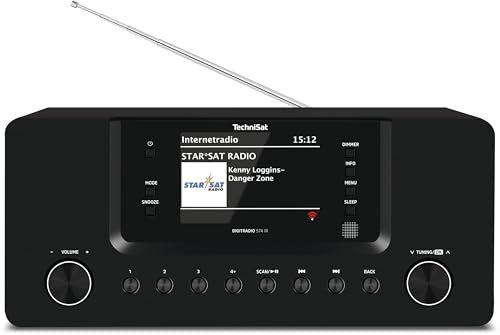 TechniSat DIGITRADIO 574 IR DAB+ - Radio Internet con Bluetooth - Nero