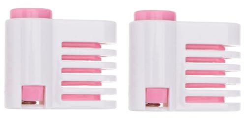 CIYODO 2 Pezzi 5 torta cuyyer tostapane toaster taglierino pane Tagliapane per toast e torte scalda toast Cutter di torta taglia fette biscottate taglia fette di pane rosa