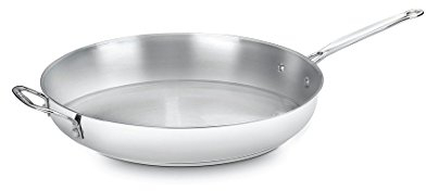 Cuisinart 722-36H Chef's Classic Stainless 14-Inch Open Skillet with Helper Handle