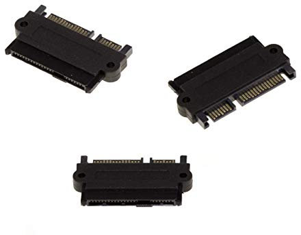 KALEA-INFORMATIQUE Adaptateur MiniSAS SFF-8482 vers SATA 22 pour Disque Dur. Port SFF 8482 vers SATA 15+7.