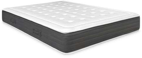 Somnia Descanso - Colchón Viscoelástico Creta | Firmeza y Confort | Altura 24cm | Antiácaros e Hipoalergénico | 150x190