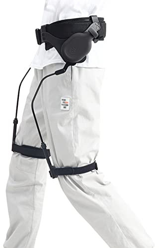 RISELY Aides À La Marche Body Power, Thérapie Physique Leg Lifter Assist avec Longueur De Poteau Et Ceinture Réglables, Intensité Réglable, Conception Bionique, Réduction La Consommation D'énergie
