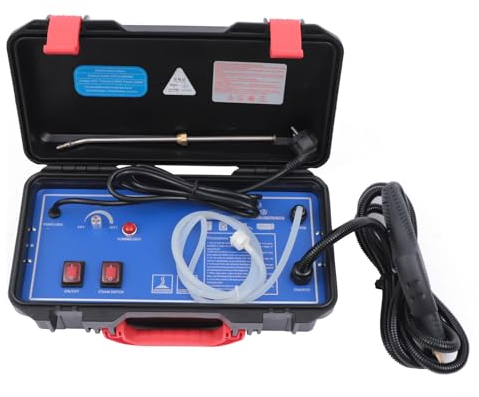 Limpiador de Vapor Eléctrico 3000W 220V - Alta Presión y Temperatura - Portátil y Manual para el Hogar