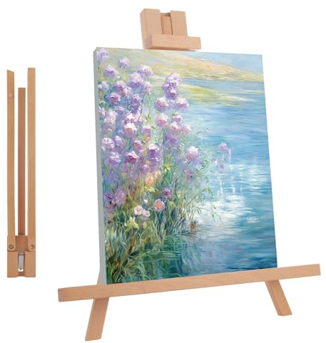 ASelected Easels Wooden 80cm Adjustable Tabletop Art Display A Frame Easel Adjustable Canvas Large Easel Stand Easel Stand for Painting Sketchingdisplay Exhibitionkids Arts Crafts