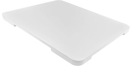 Bandeja deslizante para cafetera, base extraíble para licuadora, máquina de espresso, freidora de aire, batidora, 15.75 x 12.8 x 0.6 pulgadas, color blanco